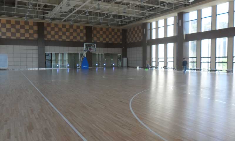 山東省濟(jì)南全運(yùn)村籃球場地板 山東省濟(jì)南全運(yùn)村籃球場地板