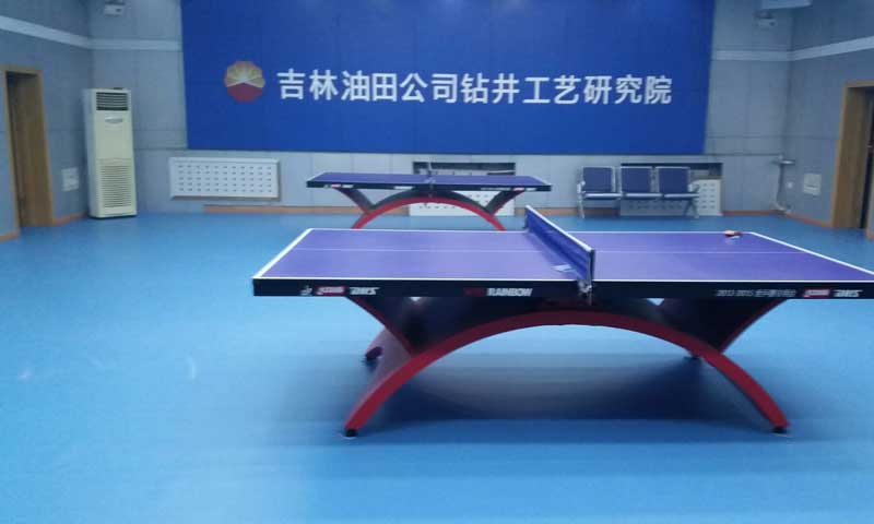 乒乓球場地塑膠地板的綠色安全是永恒的基調(diào)
